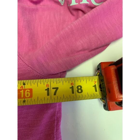 Vineyard Vines Pink Garment Dyed Slub Whale Hoodie Tee Size XXS - Picture 10 of 11